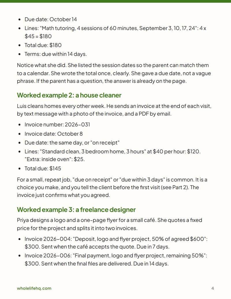 Page 4 of Get Paid: Invoices, Late Payers and Scripts