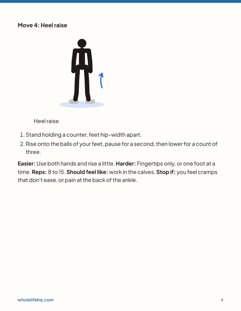 Page 4 of Knee-Friendly Strength: 8 Weeks for Sore Knees