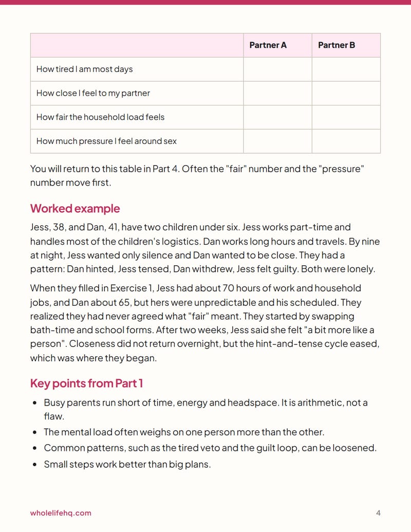 Page 4 of Tired Parents, Busy Weeks: Finding Time Without Pressure