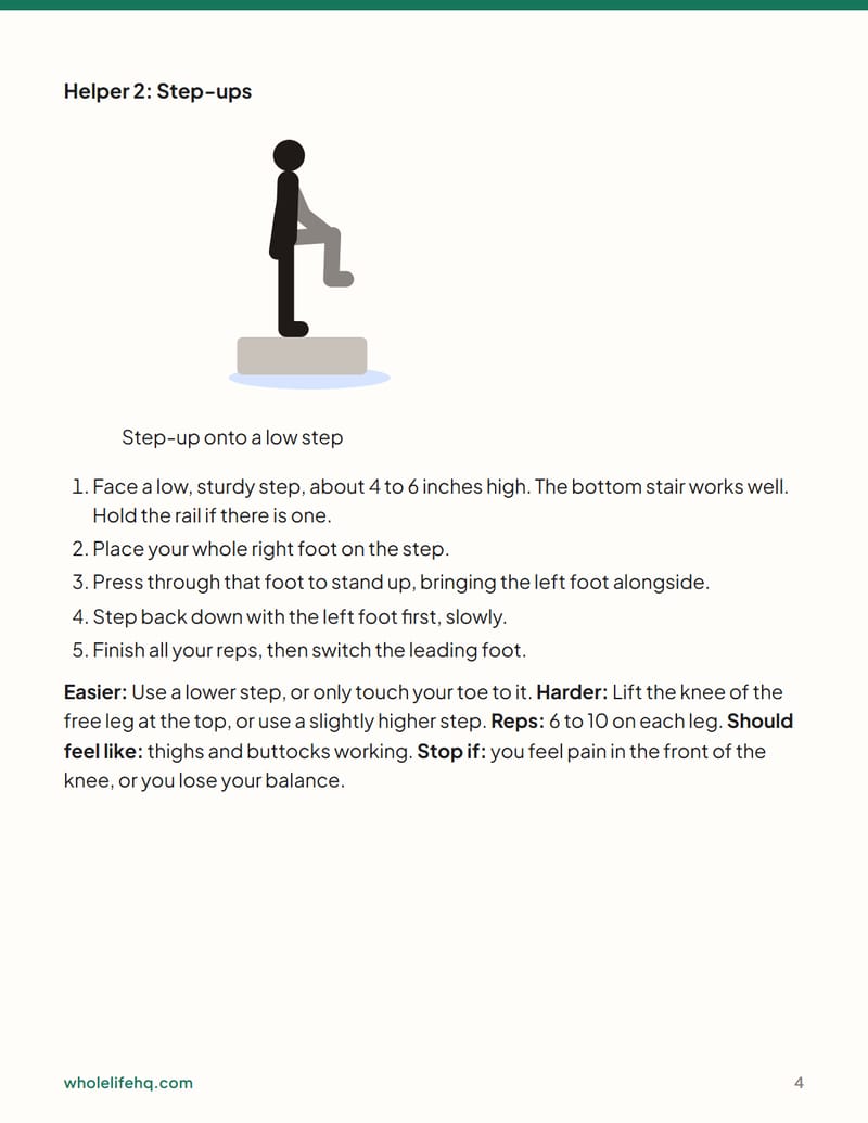 Page 4 of Walking for Fitness: A 12-Week Plan and Log